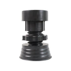 Furniture lift stand featuring anti-slip rubber base for floor protection