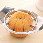 Efficient fruit slicer with core removal feature