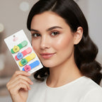 Bright and playful apple hair clips as decorative hair accessories for girls