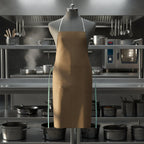 Premium full-cover chef apron displayed on white background
