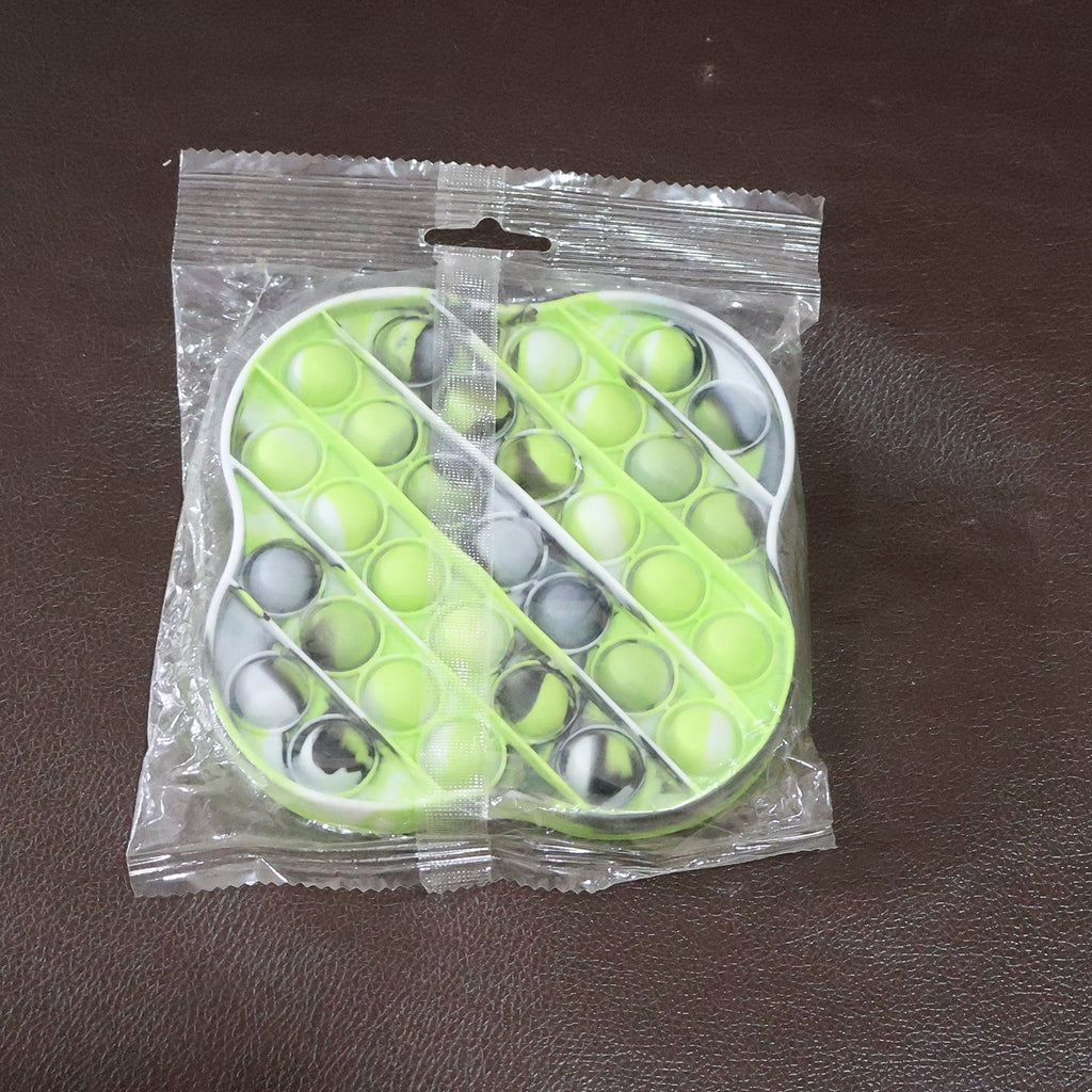 Lifestyle image of silicone pop it fidget toy in use for relaxation