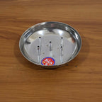 Compact stainless steel agarbatti holder ideal for daily pooja rituals
