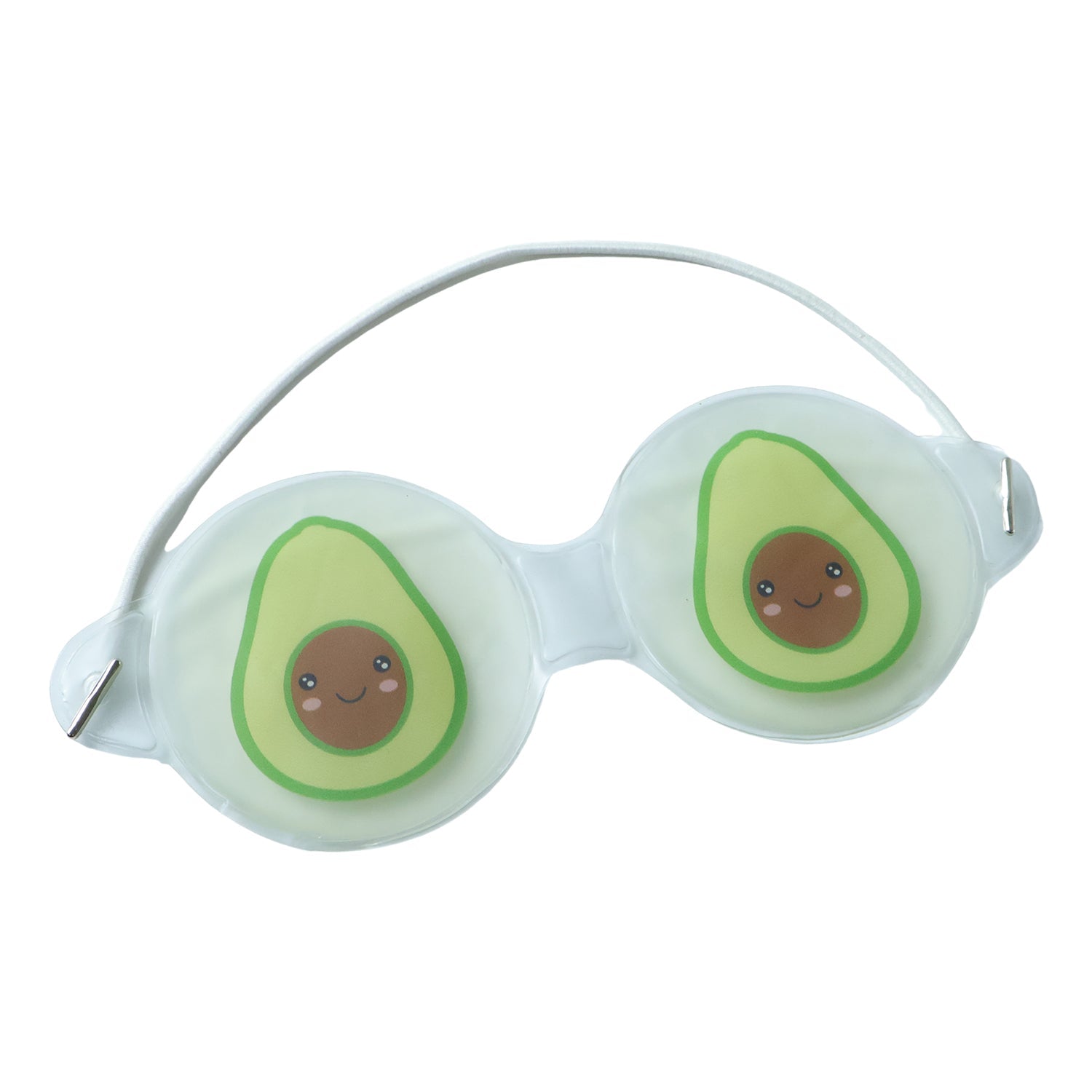 Comfort fit adjustable elastic strap gel eye mask