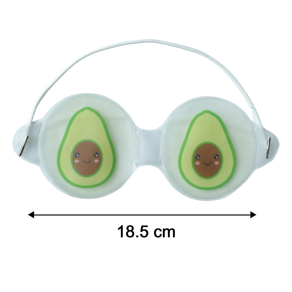 Portable eye care gel mask for home and travel use