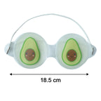 Portable eye care gel mask for home and travel use