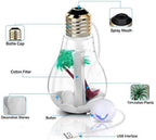 Bulb-shaped container for the Automatic Air Freshener Humidifier.