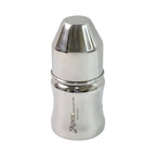 Easy to clean stainless steel baby feeding bottle with BPA-free nipple