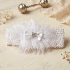Decorative floral headband for little girls
