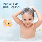 Safe, baby-friendly spinning toys designed for infant play