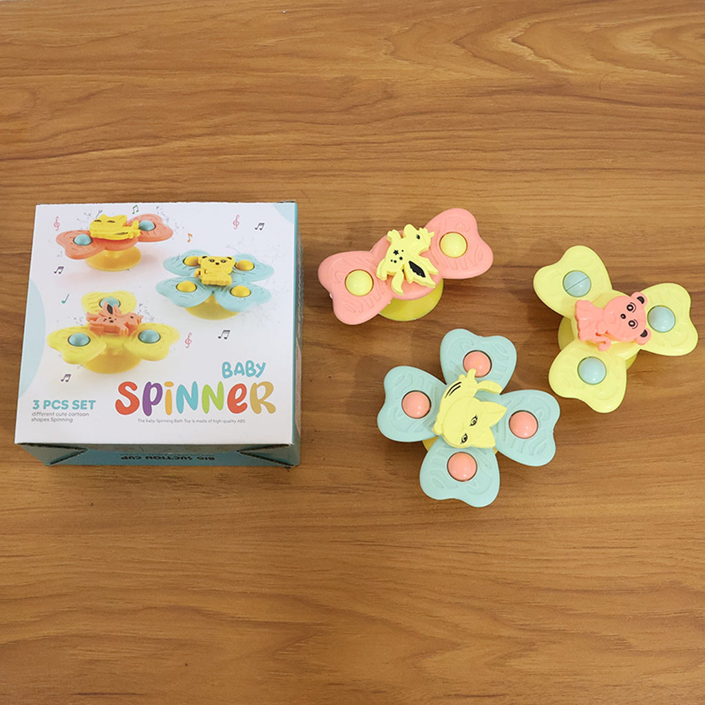 Detailed view of Baby Spinner Toy highlighting smooth design