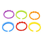Baby chain link toy set suitable for stroller and crib attachment