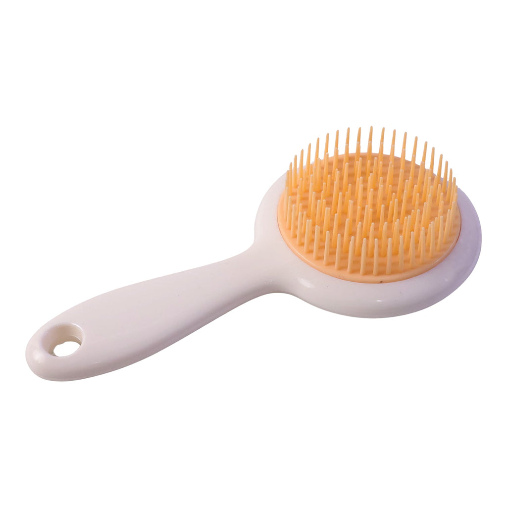 Lightweight children's hair grooming comb with easy grip handle