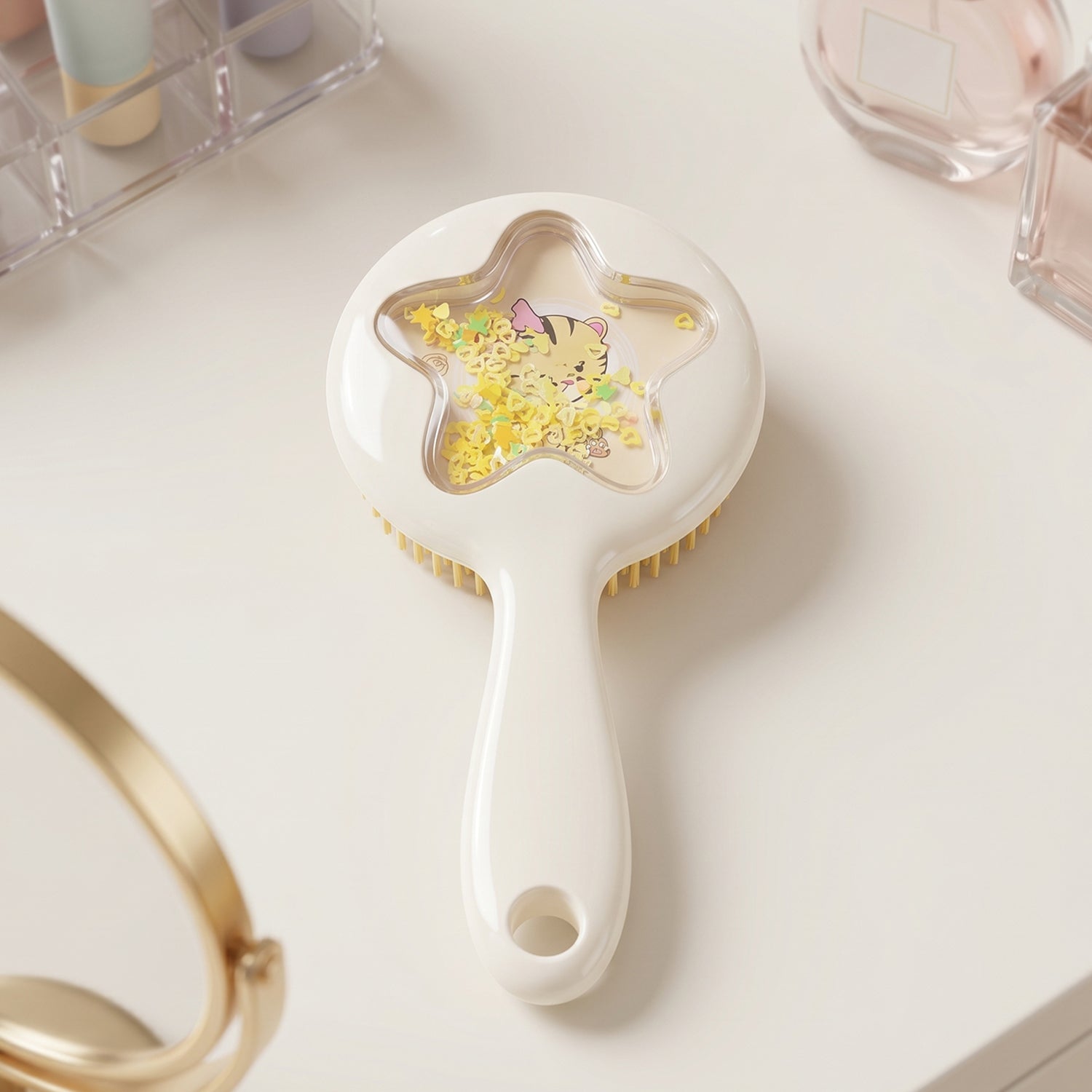 Smooth detangling kids hair comb for gentle styling