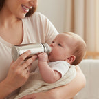 Leakproof baby feeding bottle made of stainless steel for infants
