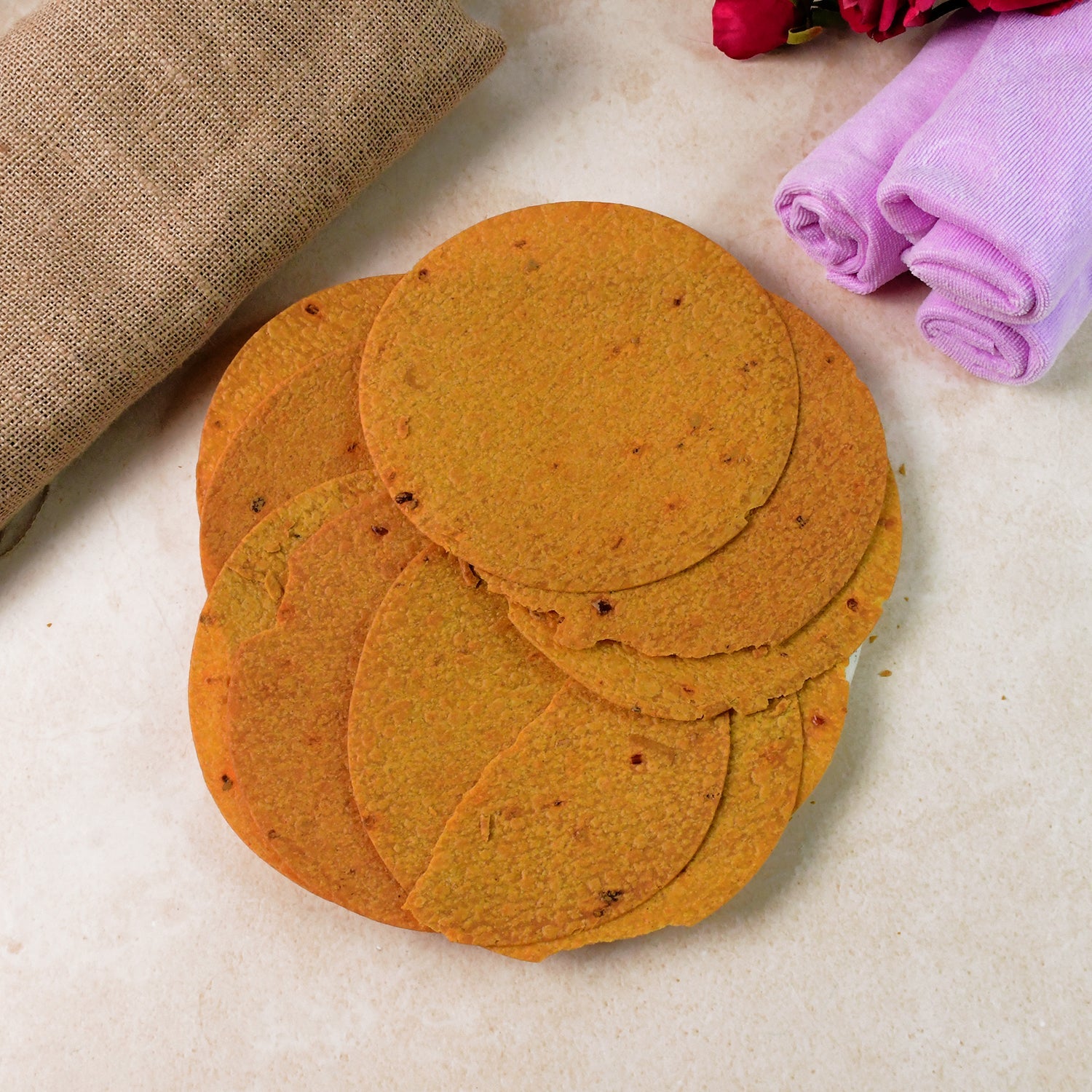 Maniarr's Bajri Khakhra presented as a wholesome, flavorful Indian snack option.