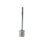 Silver air needle adapter for inflating sports balls
