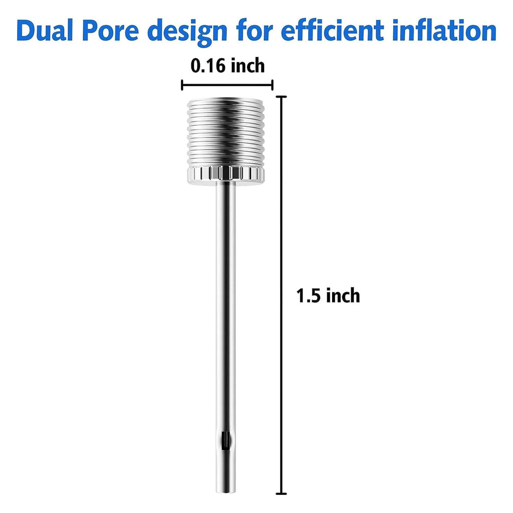 Compact ball pump needle adapter measurement scale image