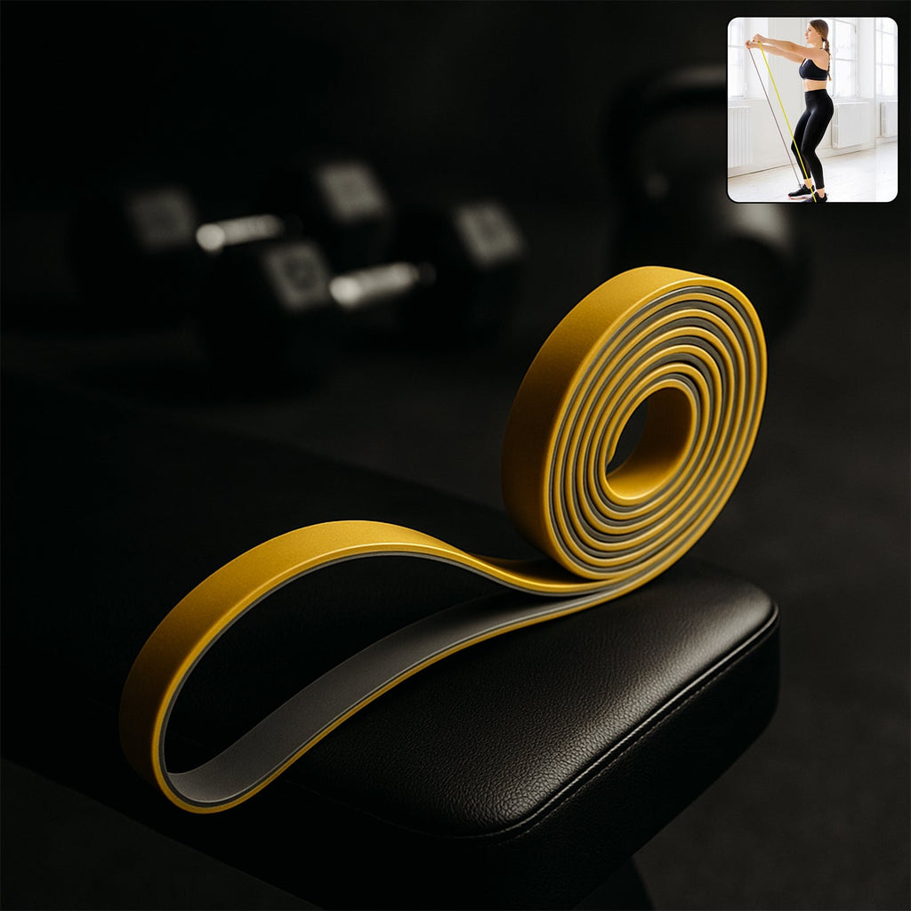 Resistance Loop Band made from natural latex for strength training exercises