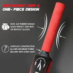 Durable plastic cricket bat showing balanced blade design