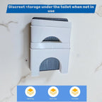 Close view of anti-slip surface on the portable toilet stool
