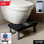 Compact portable footstep stool designed for toilet use