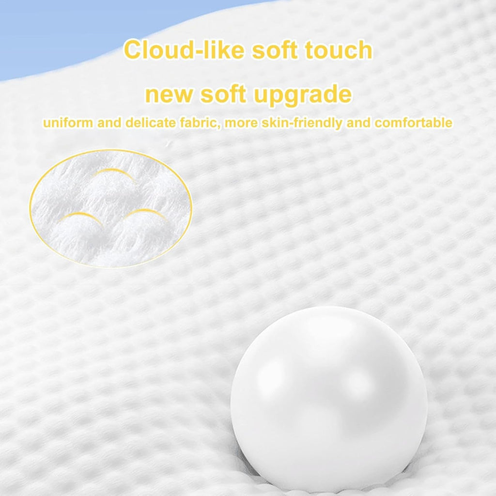 Close-up of compact compressed travel towel texture
