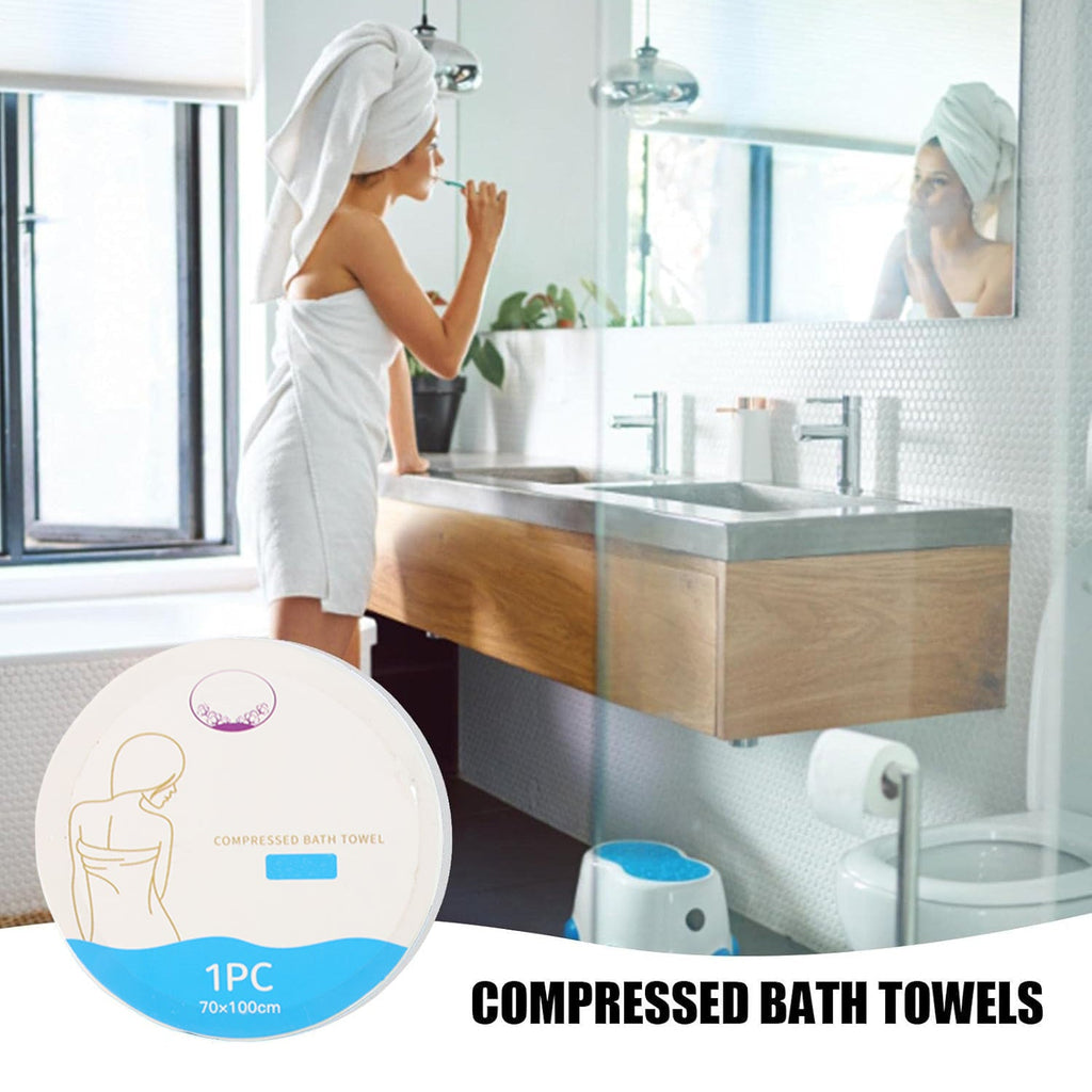 Expanded soft hygienic wick towel for face and body