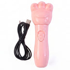 Rechargeable bear shaped hand massager suitable for hands and arms