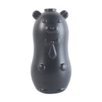 Toilet flush tank freshener shaped like a bear