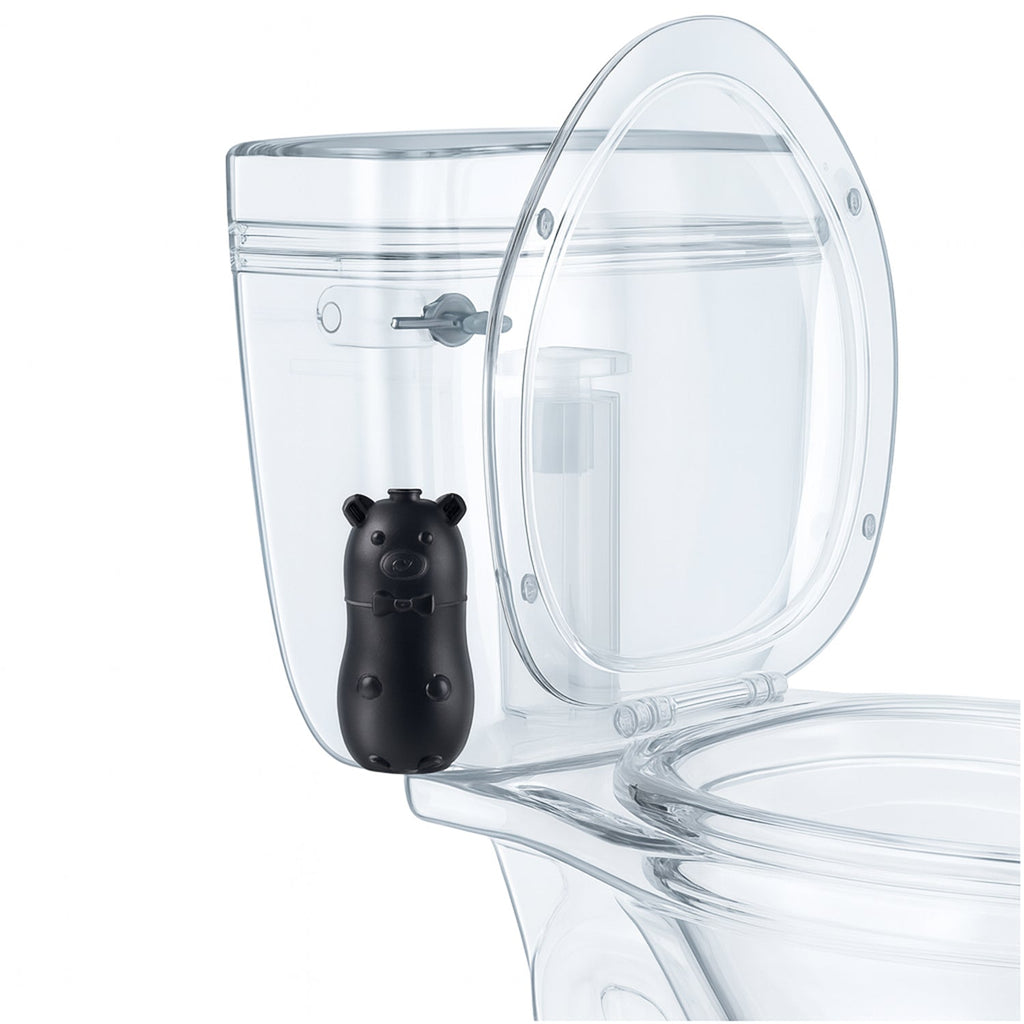 Bear design toilet tank cleaner with refreshing fragrance