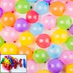 Birthday party decoration combo including balloon tying tool and pump