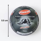 Durable black shoe polish for formal shoes