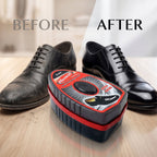 Leather shoe shiner sponge for polishing