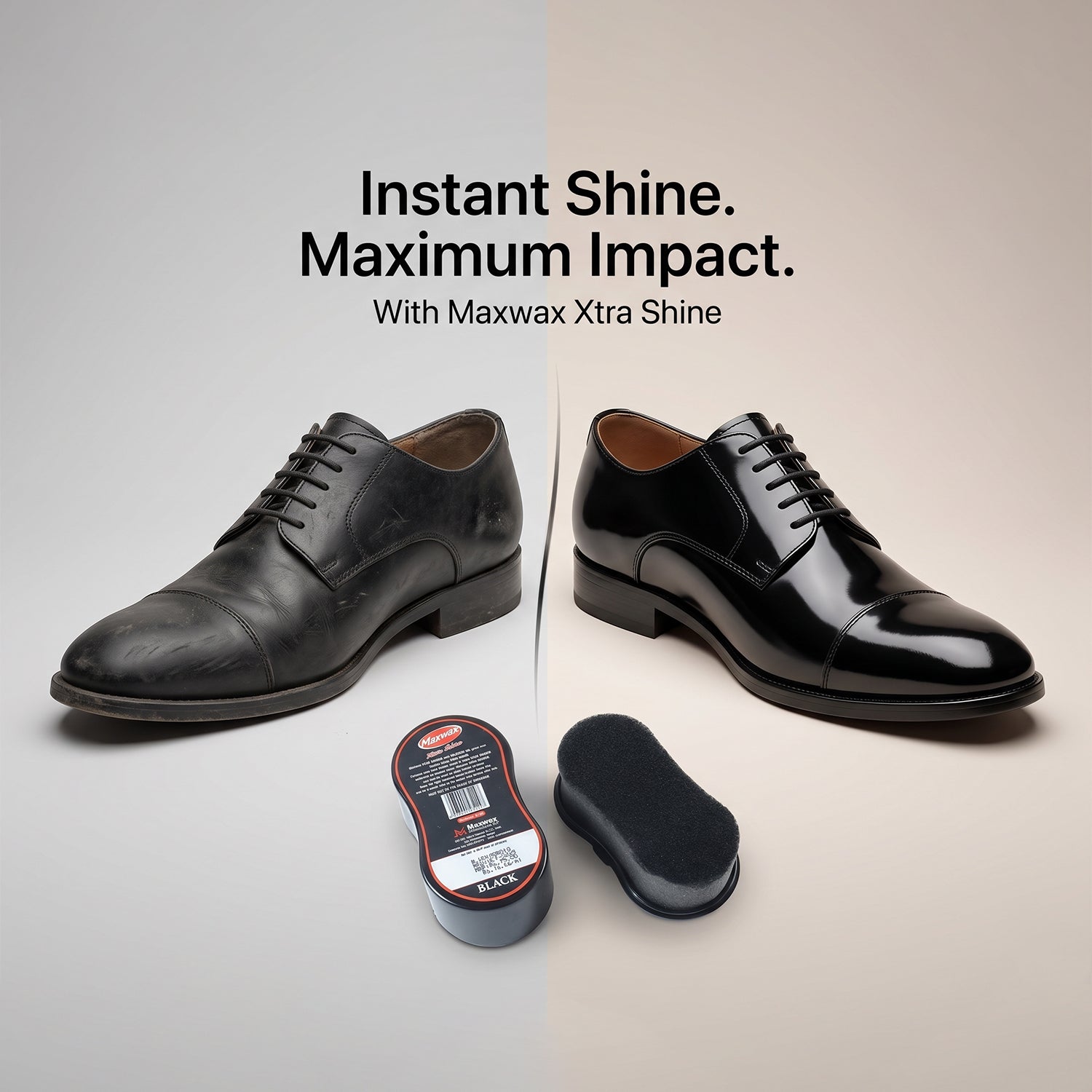 Mini shoe shiner pack 4.5 ML for travel