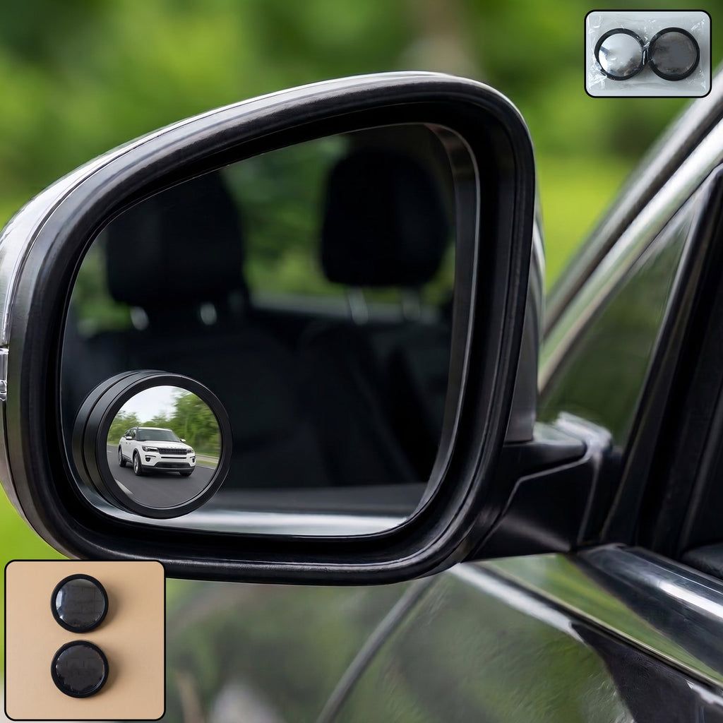 360¡ adjustable wide angle blind spot mirror on car side mirror