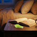 Blue light keychain LED lamp for emergency and travel use