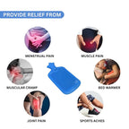 Soft reusable hot water bag for home muscle relaxation and warmth
