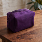 Unopened blue travel makeup organizer bag