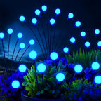 Solar LED garden light with waterproof construction