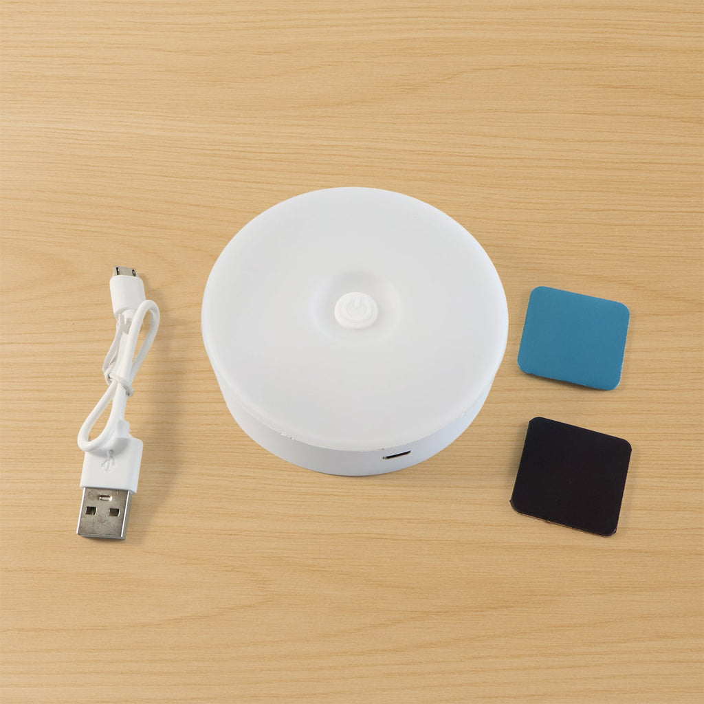 Compact sensor lamp with motion detection for safe navigation
