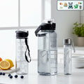 Front view of multipurpose water bottle set with 3 sizes including 2000ML bottle