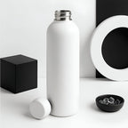 Portable insulated water bottle designed for hydration on the go
