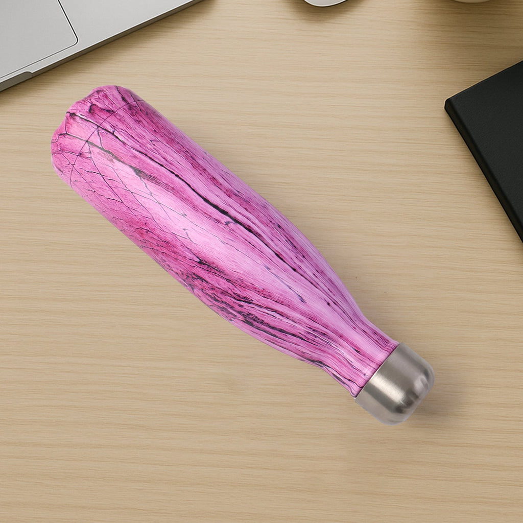 Eco-friendly stainless steel insulated water bottle with marble exterior