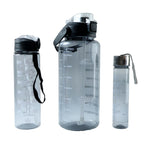 Single reusable water bottle from 3 in 1 multipurpose water bottle set
