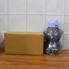 Portable kids water bottle with shoulder strap for easy carrying