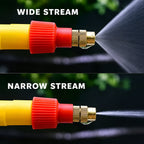 Side view of the bottle sprayer attached to a bottle, highlighting its design.