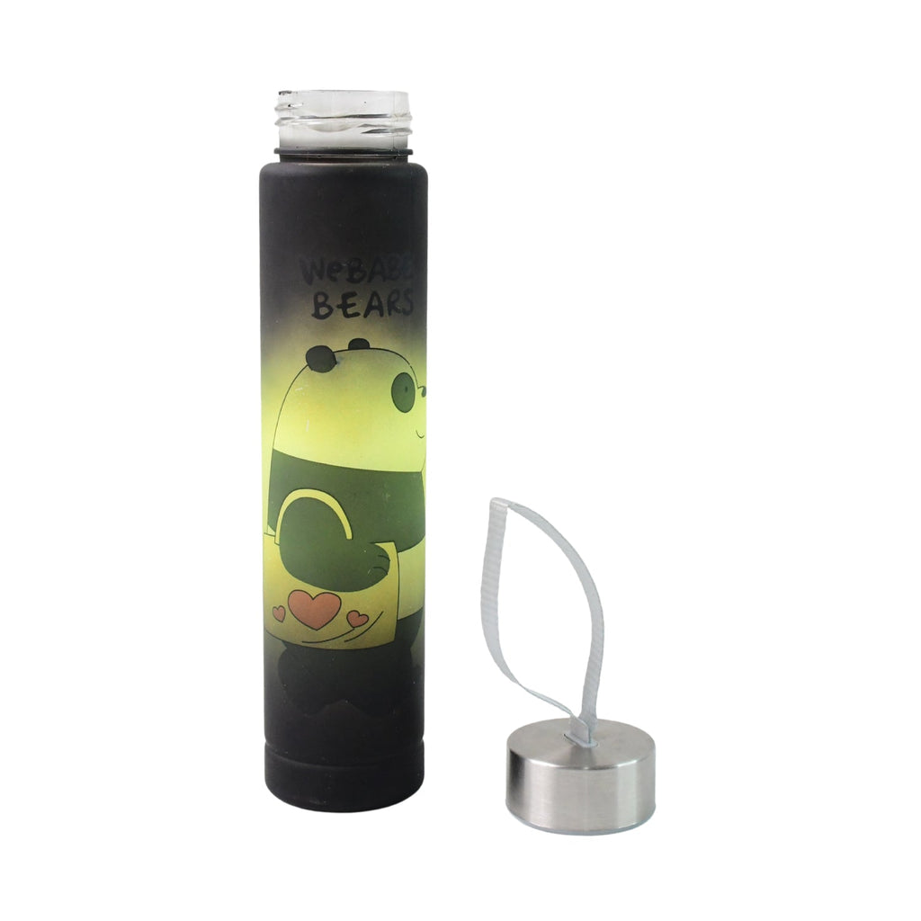 Cute cartoon plastic water bottle perfect for kids and students' hydration
