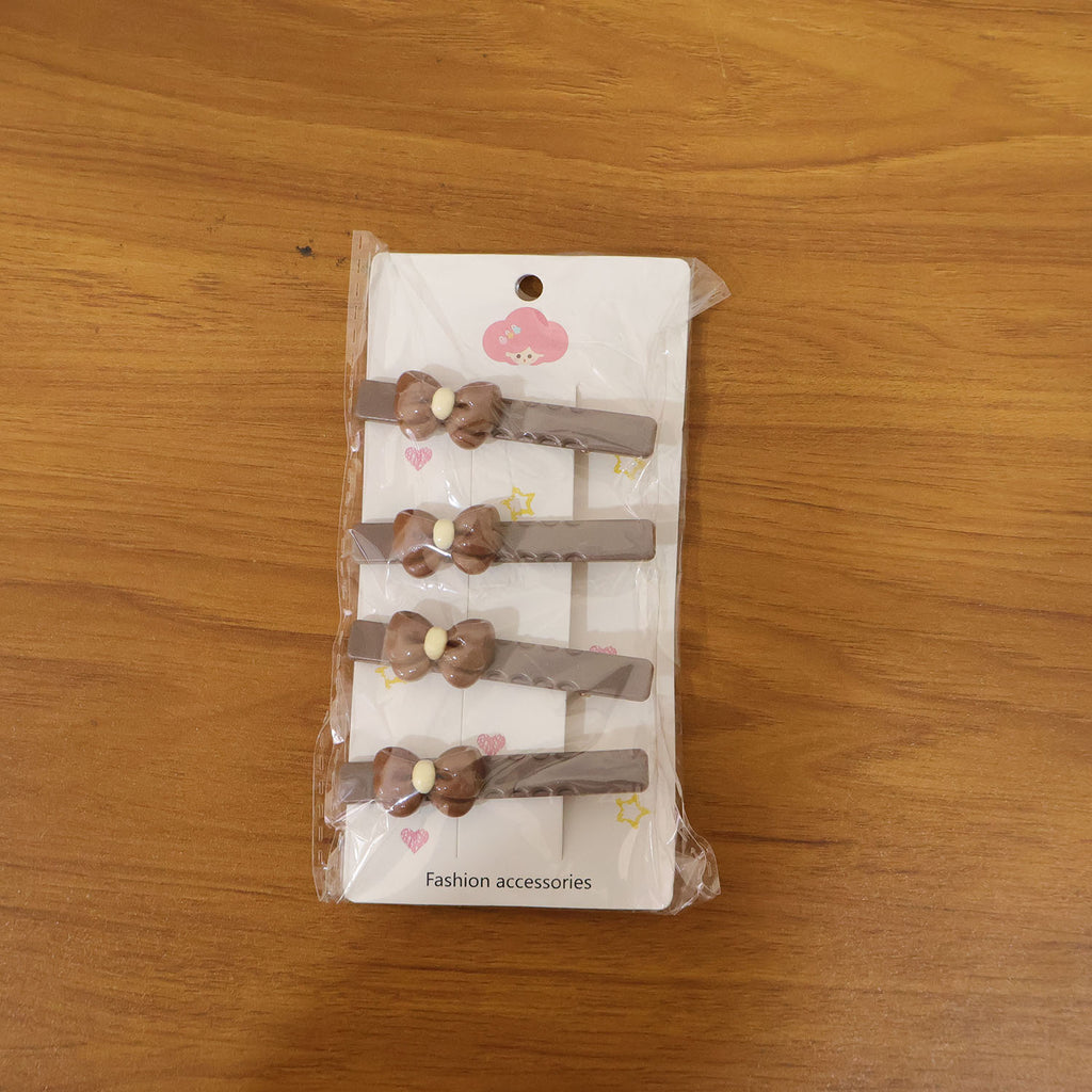 Modern bow hair clip pack ideal for stylish hair holding