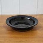 Stylish black serving bowl ideal for soups and curry servings