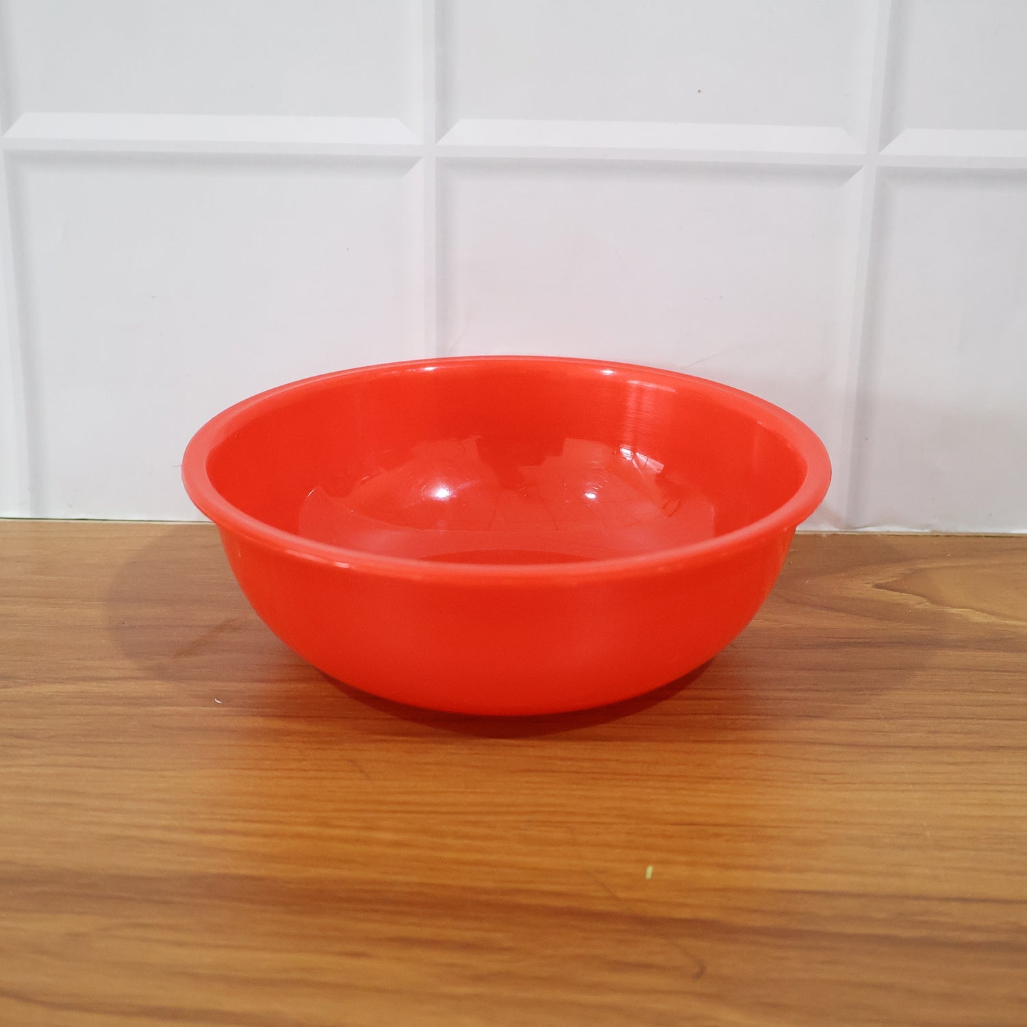 Plastic serving bowl used for serving meals and snacks